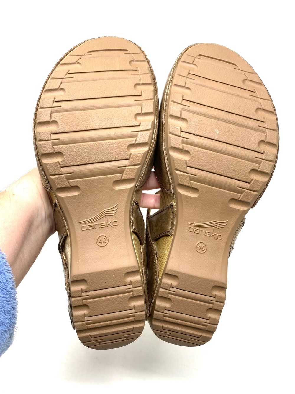 Dansko Tiffani Brown Milled Burnished Leather Mary Jane - Picture 7 of 8